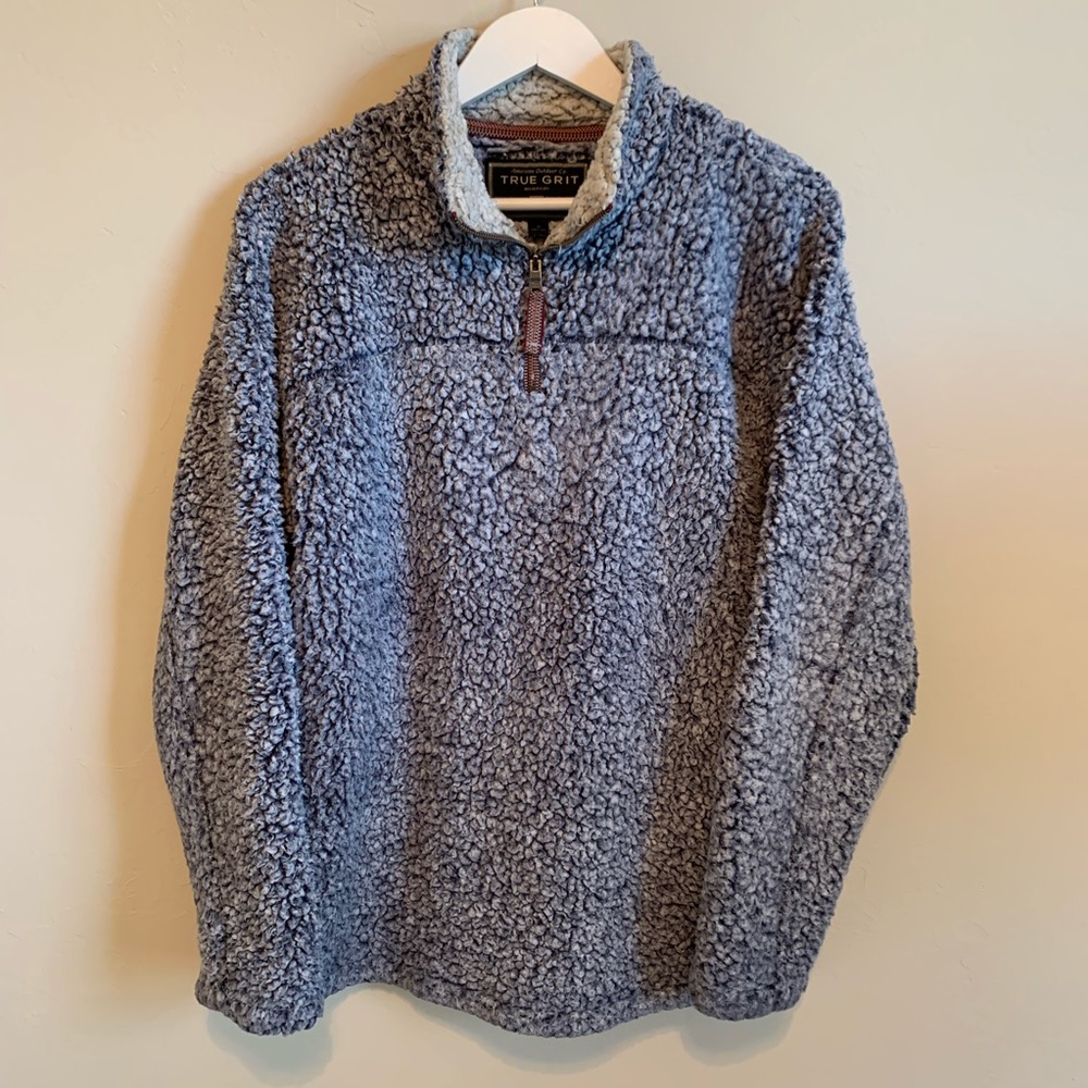 True Grit The Original Frosty Tipped Pullover L